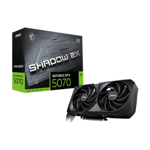 MSI NVIDIA GeForce RTX 5070 12G SHADOW 2X OC 12GB GDDR7 Graphics Card $480 + Free Shipping