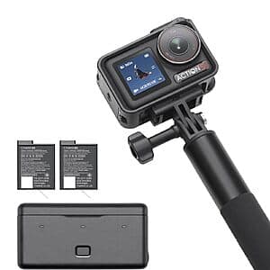 DJI Osmo Action 5 Pro 4K Camera Adventure Combo w/ Extended Battery/Accessories $369 + Free Shipping