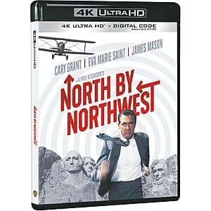 North By Northwest (1959) (4K Ultra HD + Digital) $13