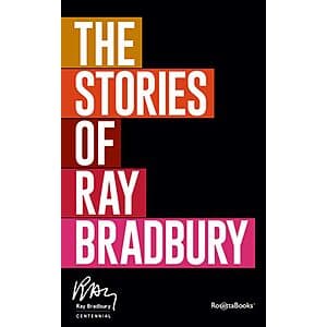 The Stories of Ray Bradbury eBook cover featuring classic typography and design.