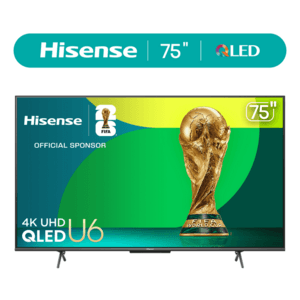 75" Hisense 75U6H ULED 4K UHD QLED Google Smart TV $448 + Free Shipping