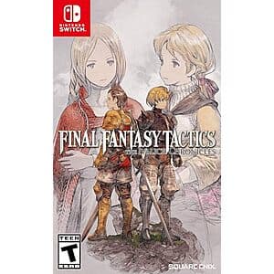 FINAL FANTASY TACTICS: The Ivalice Chronicles (PS5 or Switch) $30