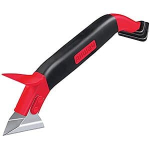 ALLWAY CT31 3-in-1 Caulk Tool with multiple blade tips for caulk removal and application.