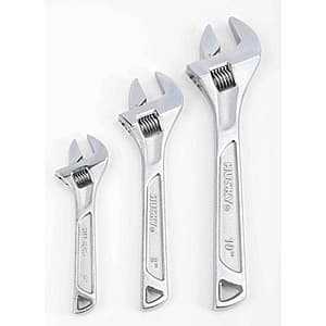 3-Piece Husky Adjustable Wrench Set (6",  8" and 10") $13.95 + Free Shipping