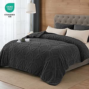 PHF Soft Sherpa Fleece Blankets (Various Sizes & Colors) from $17.50 & More