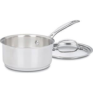 1.5-Quart Cuisinart Chef's Classic Saucepan w/ Cover (Stainless Steel) $12.70 or less + Free Store Pickup