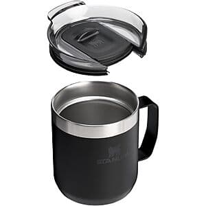 12-Oz STANLEY Stainless Steel Everyday Camp Mug (Black) $15