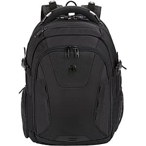 SwissGear The Travel Tech Elite USB ScanSmart Laptop Backpack (up to 16", Black) $55 + Free S&H