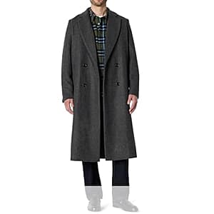 Amazon Essentials Men's Wool Blend Topcoat (Charcoal, Caramel or Black) from $15 + Free Shipping w/ Prime
