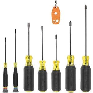 8-Pc Klein Tools All-Purpose Screwdriver Set $33