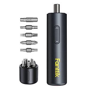 Prime Members: Fanttik S1 Capsule Cordless Electric Screwdriver w/ 5 Bits $24 + Free S&H