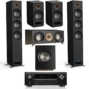 Jamo (Pairs): S 809 Floor, S 803 Books, S 81 Center, S 810 Sub + Denon AVR-S770H $799 + Free Shipping