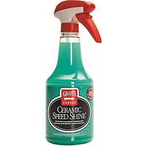 22-Oz Griot's Garage Ceramic Speed Shine Detail Spray for Car Detailing $14.40