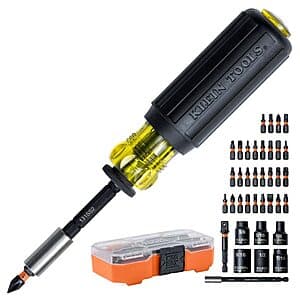 38-Pc Klein Tools ProFlex Impact-Rated Screwdriver Bit & Socket Set $25 + Free S&H