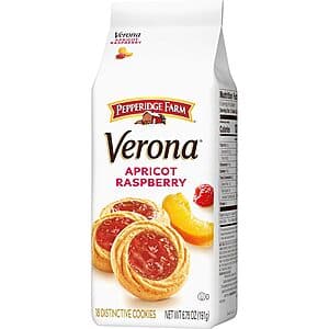 6.75-Oz Pepperidge Farm Verona Thumbprint Cookies (Apricot Raspberry) $2 w/ Subscribe & Save