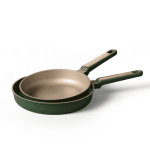 2-Pc Carote Nonstick Frying Pan Set (9.5" & 11", Green or Blue) $16