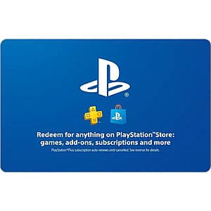 $250 Sony PlayStation Store eGift Card (Email Delivery) $220