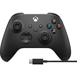 Xbox Wireless Controller (Black or White) $35 + Free Shipping
