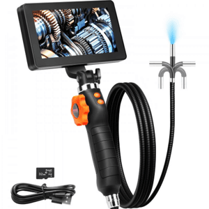 VEVOR Two-Way 180° Articulating Borescope Inspection Camera $63.05 + Free S&H