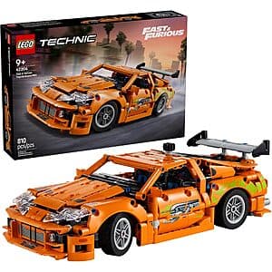 810-Pc LEGO Technic Fast and Furious Toyota Supra MK4 Building Kit $36 + Free S&H
