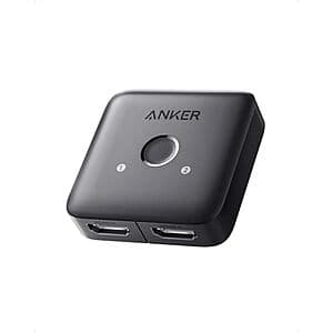 Anker HDMI 4K@60Hz Switch (2 Input/1 Output) $10