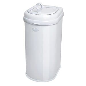 13-Gallon Ubbi Stainless Steel Pet Waste Pail w/ Litter Scoop $28