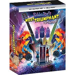 Bill & Ted's Most Triumphant Trilogy (4KUHD + Blu-ray) $54.50 + Free Shipping
