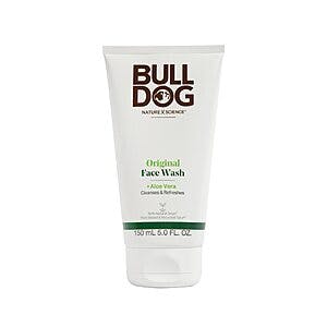 5-Oz. Bulldog Men's Skincare Face Wash w/ Aloe Vera, Camelina Oil, & Green Tea $2.65 