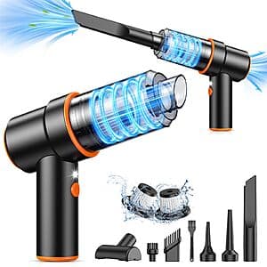 Prime Members: KMM 11000PA Cordless Handheld Vacuum Cleaner & Air Duster $12 + Free Shipping