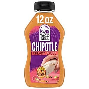 Select Accounts: 12-Oz Taco Bell Creamy Sauce (Chipotle) $1.40 w/ S&S