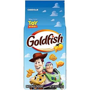 Select Accts: 6.6-Oz Goldfish Disney Pixar Toy Story Cheddar Cheese Crackers $1.80 w/ S&S