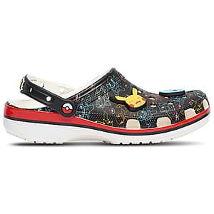 Crocs Men's Pokemon Classic Clogs (Limited Sizes) $24 + Free Shipping