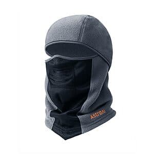 Prime Members: AstroAI Winter Fleece Balaclava Thermal Face Mask Cover (Grey) from $6.50 + Free Shipping