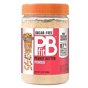 BetterBody Foods PBfit Peanut Butter Powder (13oz-15-Oz Original, 3-Flavors) $6.80 w/ Subscribe & Save