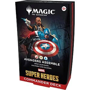 Magic The Gathering - Avengers Assemble Marvel Super Heroes Commander Deck $52 + Free S&H