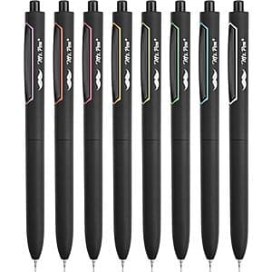 8-pk 0.5-mm Mr. Pen Retractable Gel Pens (Pastel Color Ink) $2.85 w/ Subscribe & Save