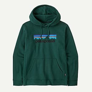 Patagonia Men's P-6 Logo Uprisal Hoodie (Cascade Green) $44 + Free S&H on $99+