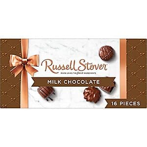 9.4oz Russell Stover Milk Chocolate Gift Box (16-Pieces) $5.25 w/ Subscribe & Save