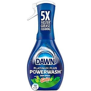 16-Oz Dawn Powerwash Original Dish Spray (Gain Scent) $2.75 w/ Subscribe & Save