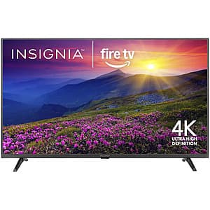 50" Insignia Class F50 Series LED 4K UHD Smart Fire TV $150 + Free S&H