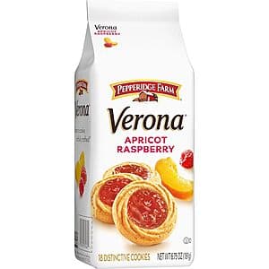 6.75oz Pepperidge Farm Verona Thumbprint Cookies (Apricot Raspberry) $2.40 w/ Subscribe & Save