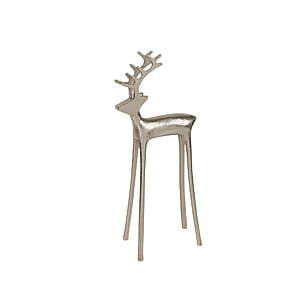 16" Holiday Time Large Silver Reindeer Christmas Tabletop Decoration $4.25