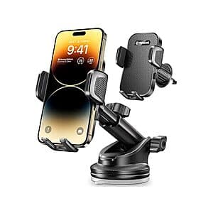 Topmake 3-in-1 Hands-Free Car Cell Phone Holder Stand $6 + Free Shipping w/ Prime