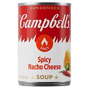 10.75-Oz Campbell's Condensed Soup (Spicy Nacho Cheese) $0.45 w/ Subscribe & Save