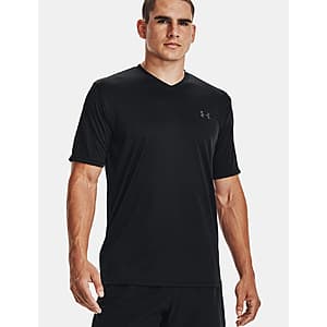 Under Armour branded apparel and athletic wear in various colors and styles.