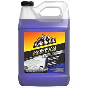 Costco Members: Select Stores: 1-Gallon Armor All Snow Foam Car Wash Liquid $5 (In-Store Purchase Only)