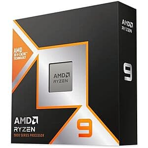 AMD Ryzen 9 9950X3D 16-Core / 32 Thread 170W AM5 Unlocked CPU $569 + Free S&H