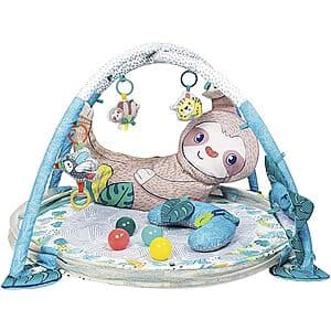 Infantino 4-in-1 Jumbo Baby Activity Center & Play Mat w/ Ball Pit (Sloth) $28 + Free Shipping w/ Prime