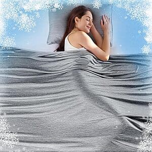 Prime Members: 60" x 80" KMUSET Double-Sided Arc-Chill Cooling Blanket (Twin) $13 + Free S&H