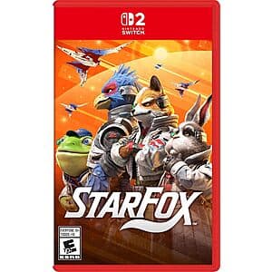 Star Fox video game case or cartridge packaging.